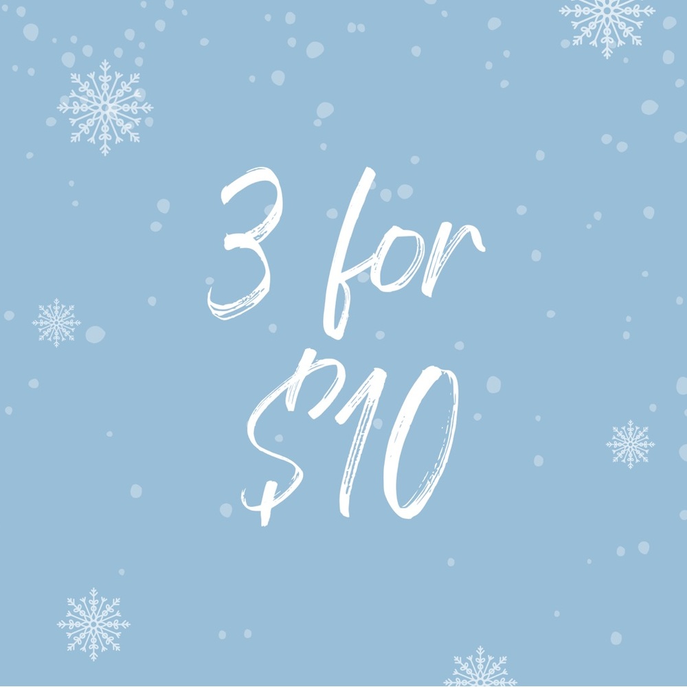🛍 3 for $10 SALE 🛍